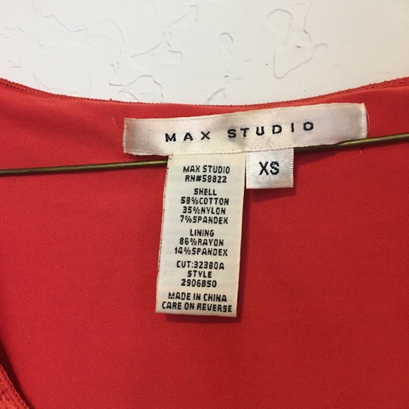 Orange Max Studio Dress - Picture 3 of 6